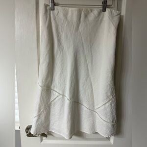 Rocha John Rocha White Midi Skirt 14